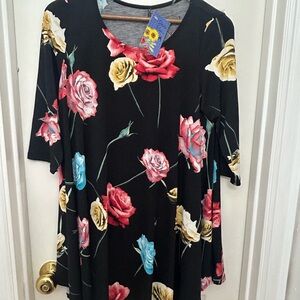 Grace Multicolor Floral Women's Tunic